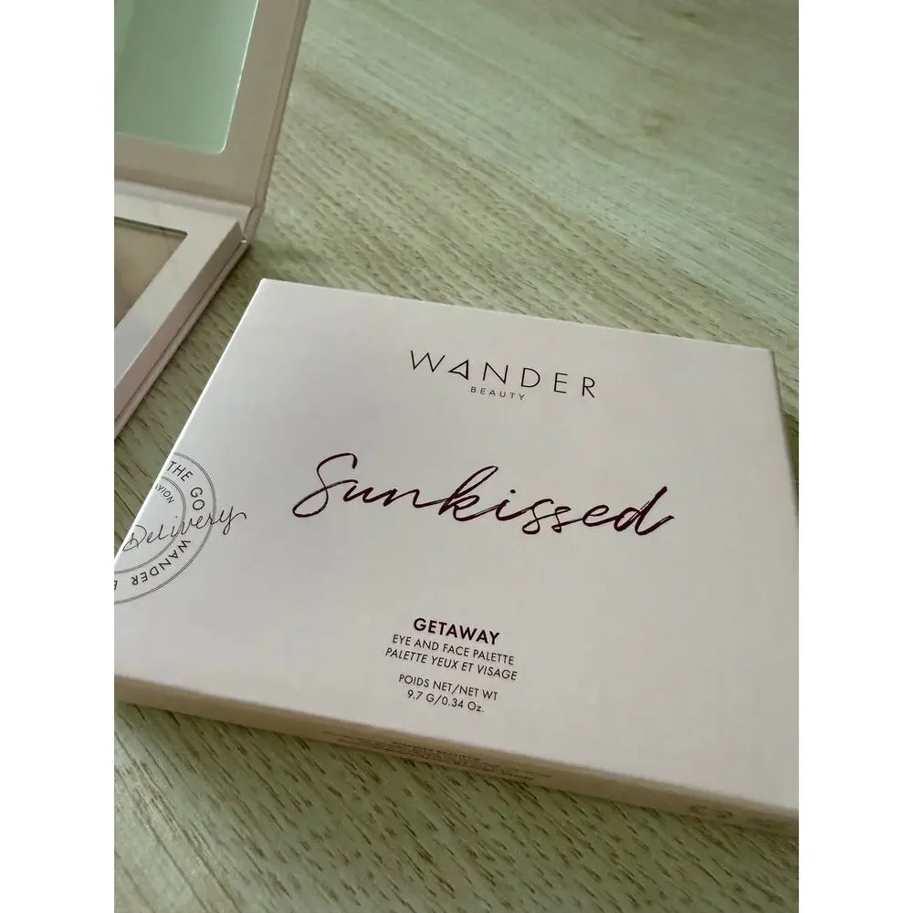 $42 Wander Beauty Sunkissed Getaway Eye & Face Palette NIB